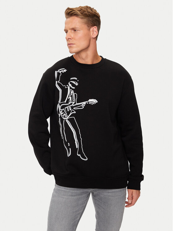 KARL LAGERFELD Džemperis · Juoda