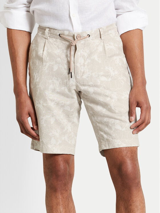 Bugatti Medžiaginiai šortai · Smėlio