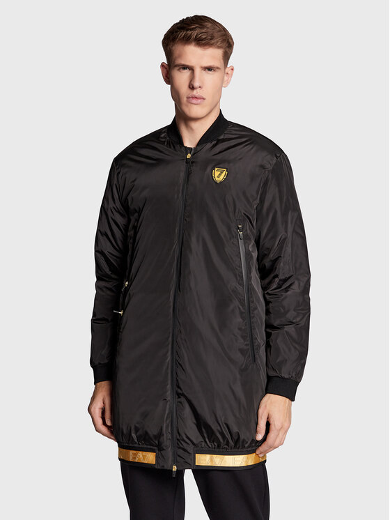 EA7 Emporio Armani Demisezoninė striukė · Juoda