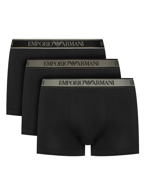 Emporio Armani Underwear Bokserių komplektas · Juoda