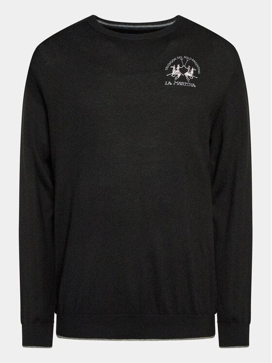 La Martina Megztinis · Juoda