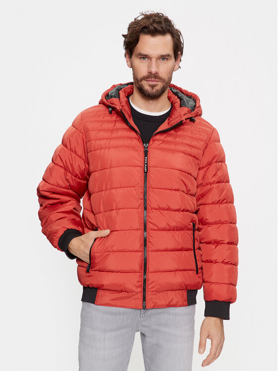 Pepe Jeans Demisezoninė striukė · Oranžinė