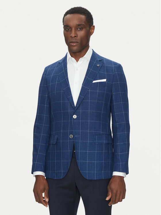 BOSS Švarkas · Mėlyna