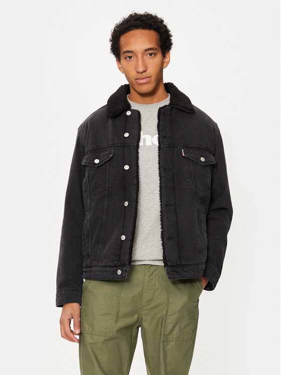 Schott NYC Džinsinė striukė · Pilka