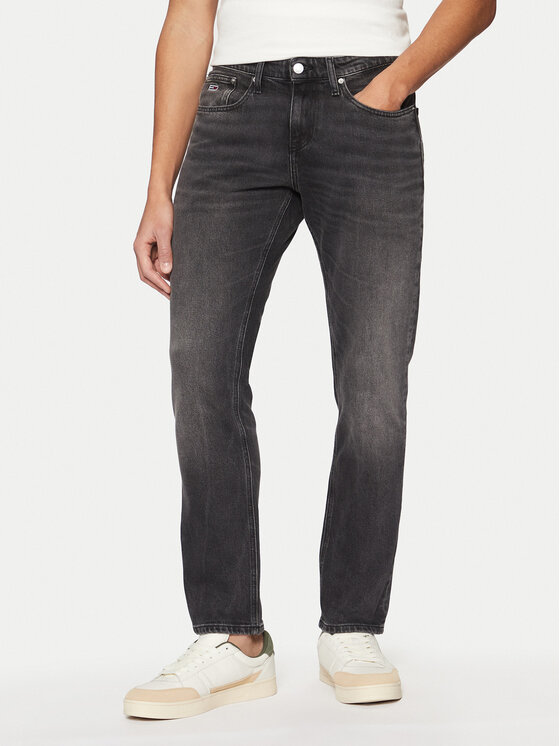 Tommy Jeans Džinsai · Juoda · Slim Fit