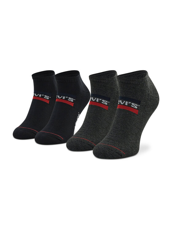 Levi's® Trumpos kojinės · Juoda