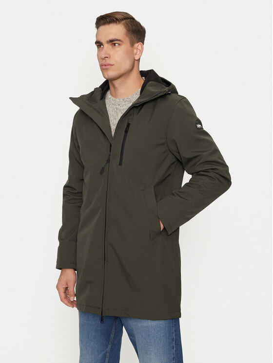 Schott NYC Demisezoninė striukė · Žalia