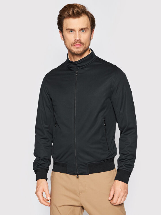 Oscar Jacobson Demisezoninė striukė · Tamsiai mėlyna