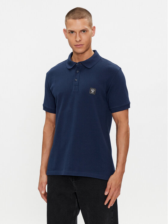 Emporio Armani Underwear Polo marškinėliai · Tamsiai mėlyna