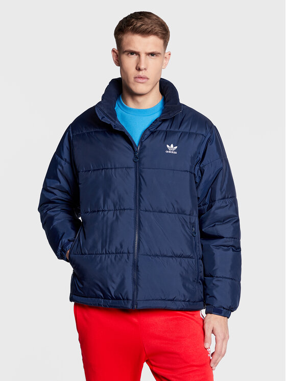 adidas Demisezoninė striukė · Tamsiai mėlyna