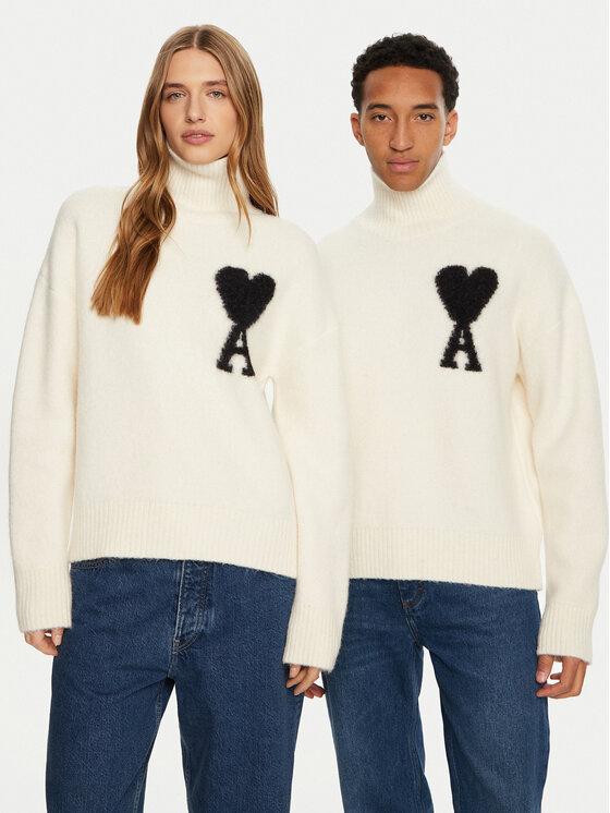 AMI Paris Golfas · Écru