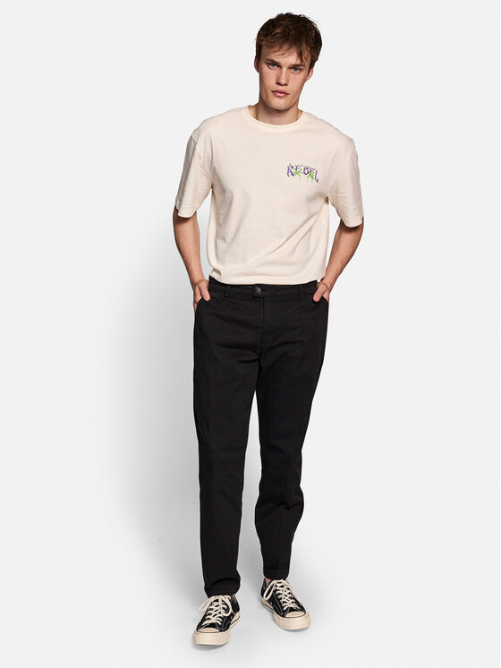 Redefined Rebel Megztos kelnės · Juoda · Regular Fit