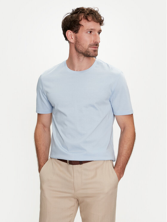 BOSS Marškinėliai · Žydra