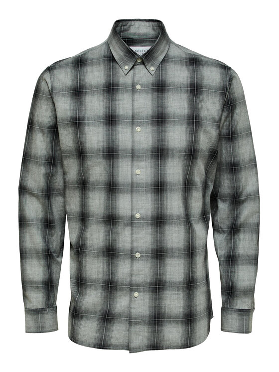 Selected Homme Marškiniai · Pilka · Slim Fit