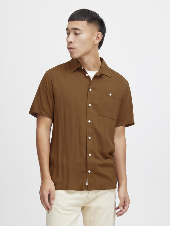 Blend Marškiniai · Ruda · Regular Fit