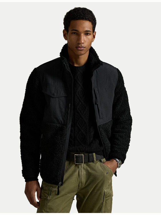 Polo Ralph Lauren Demisezoninė striukė · Juoda