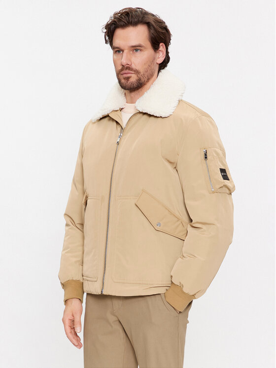 BOSS Demisezoninė striukė · Smėlio