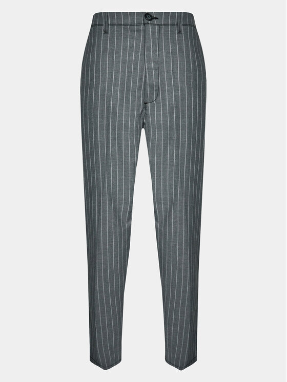 Redefined Rebel Chinos kelnes · Pilka · Regular Fit