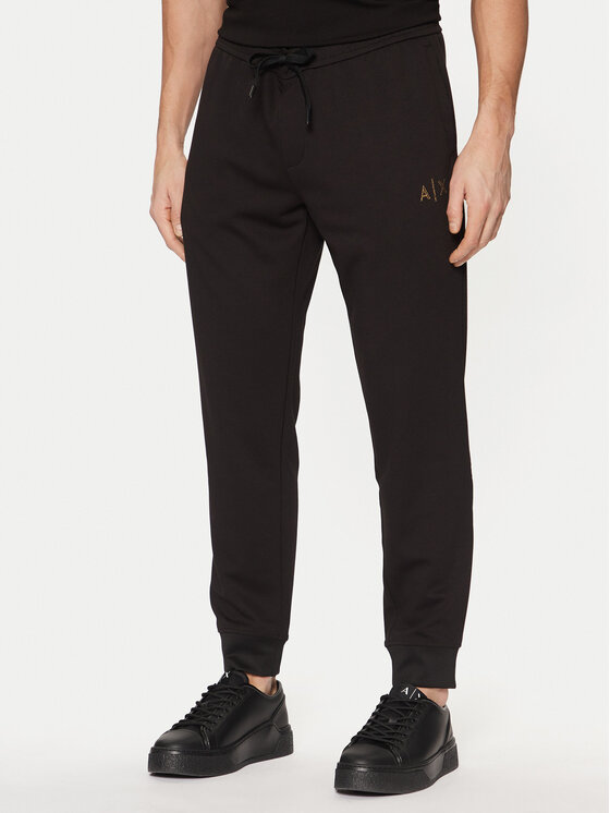 Armani Exchange Sportinės kelnės · Juoda · Regular Fit