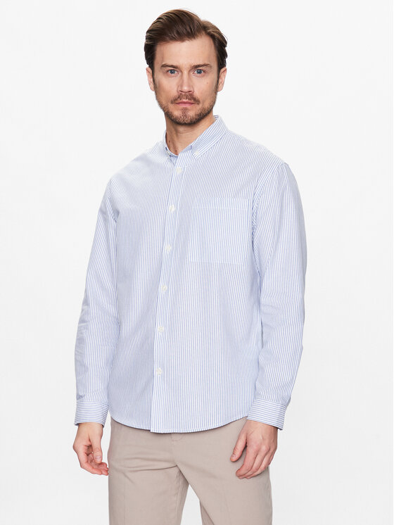 Redefined Rebel Marškiniai · Žydra · Regular Fit