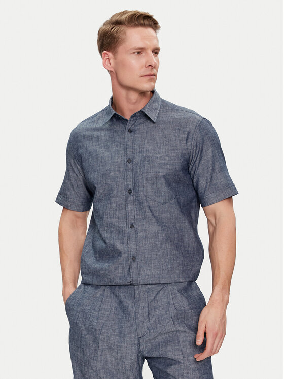 United Colors Of Benetton Marškiniai · Mėlyna · Regular Fit