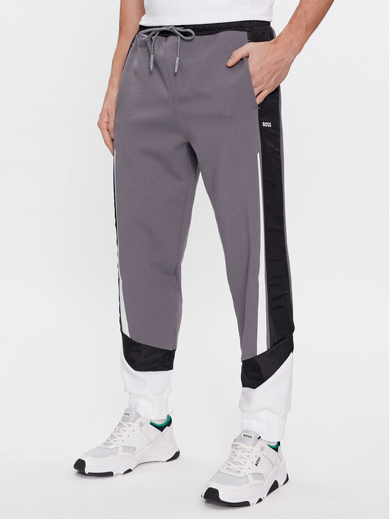 BOSS Sportinės kelnės · Pilka