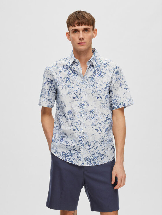 Selected Homme Marškiniai · Mėlyna · Relaxed Fit