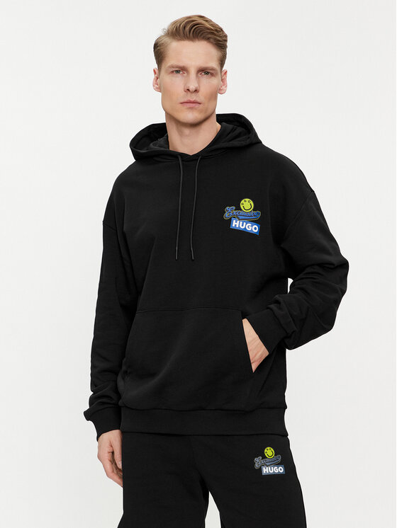 HUGO Džemperis · Juoda