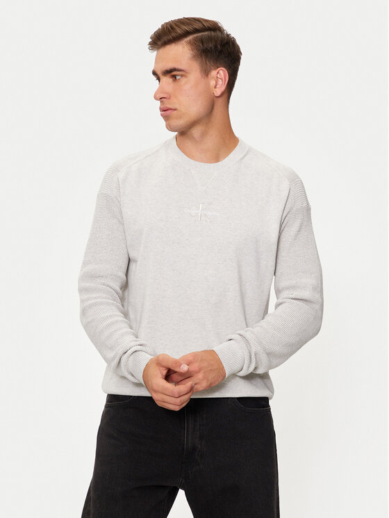 Calvin Klein Jeans Megztinis · Pilka