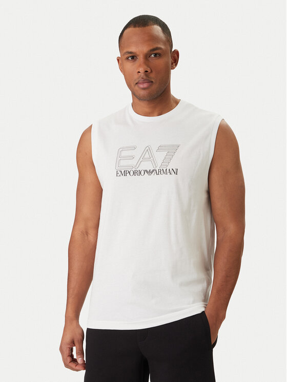 EA7 Emporio Armani Tank top marškinėliai · Balta