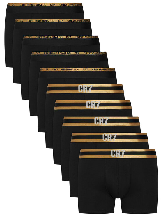 Cristiano Ronaldo CR7 Bokserių komplektas · Juoda