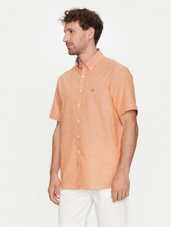 Bugatti Marškiniai · Oranžinė · Regular Fit
