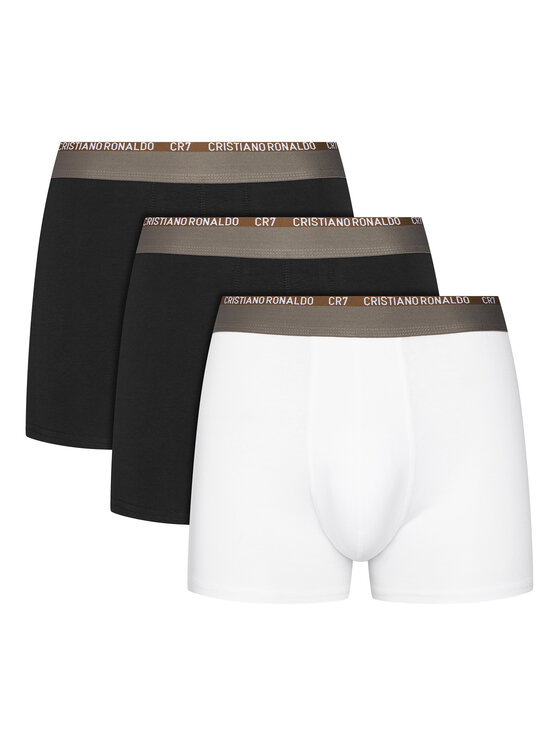 Cristiano Ronaldo CR7 Bokserių komplektas · Juoda