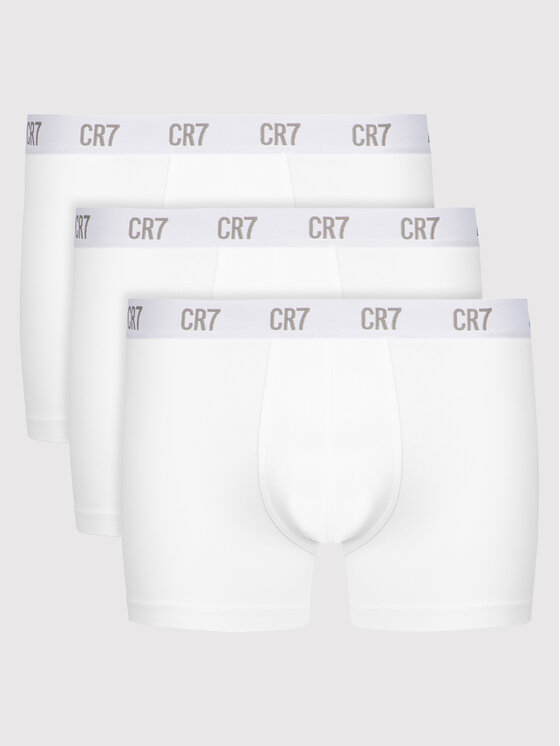Cristiano Ronaldo CR7 Bokserių komplektas · Balta