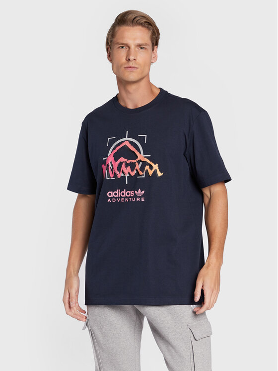 adidas Marškinėliai · Tamsiai mėlyna