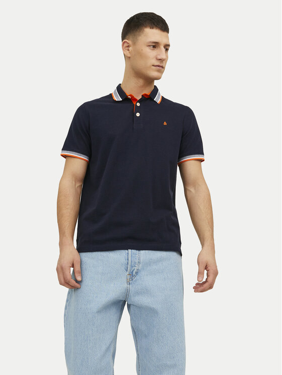 Jack & Jones Polo marškinėliai · Tamsiai mėlyna