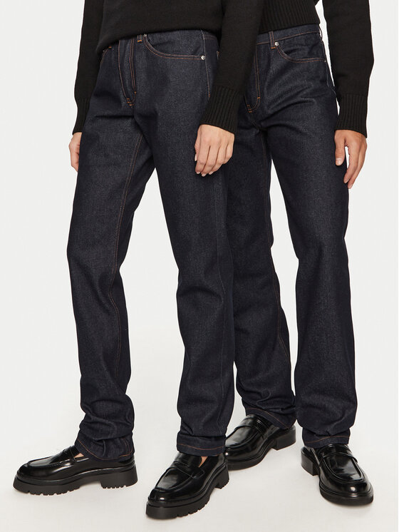 AMI Paris Džinsai · Tamsiai mėlyna · Regular Fit