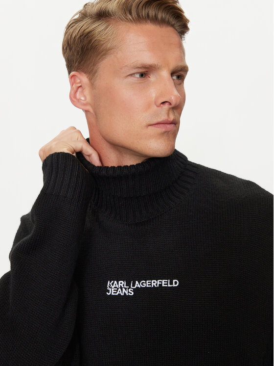 Karl Lagerfeld Jeans Golfas · Juoda