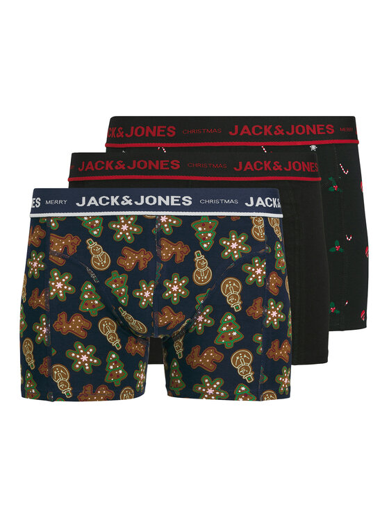 Jack & Jones Bokserių komplektas · Juoda