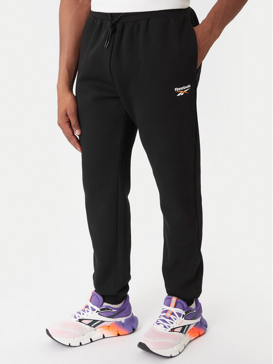 Reebok Sportinės kelnės · Juoda · Regular Fit