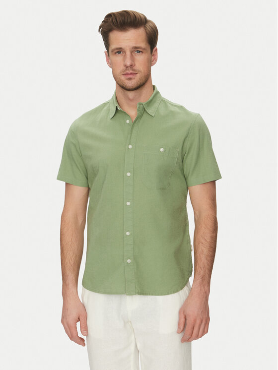 Blend Marškiniai · Žalia · Regular Fit