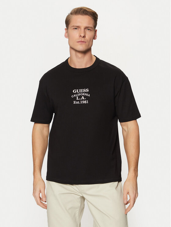 Guess Marškinėliai · Juoda