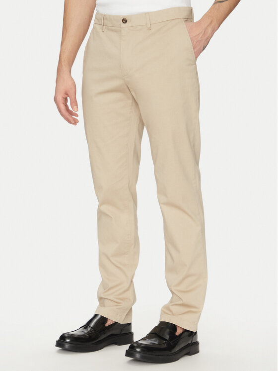 Tommy Hilfiger Chinos kelnes · Smėlio · Slim Fit