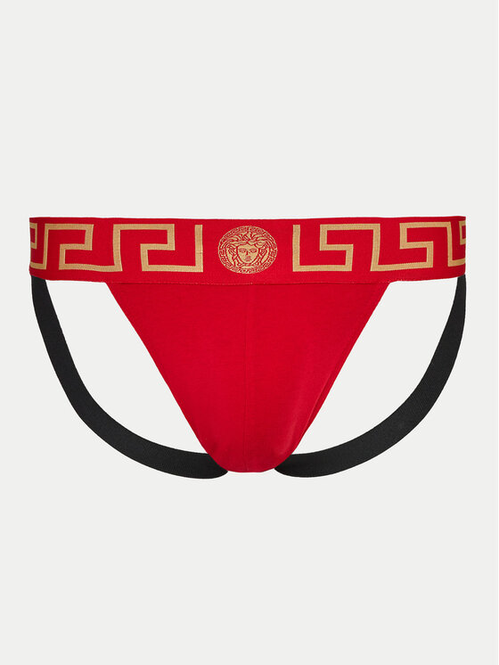 Versace Jock Strap trumpikės · Raudona