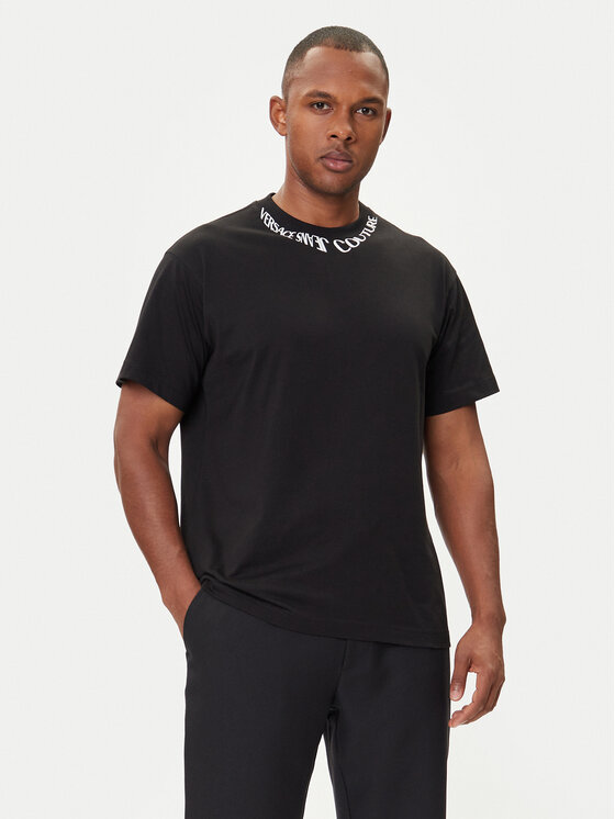 Versace Jeans Couture Marškinėliai · Juoda