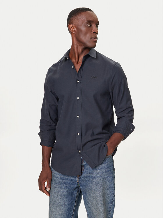 Guess Marškiniai · Mėlyna · Regular Fit