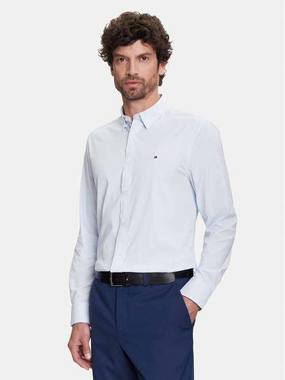 Tommy Hilfiger Marškiniai · Žydra · Regular Fit