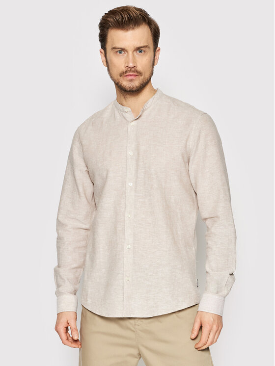 Only & Sons Marškiniai · Smėlio · Slim Fit