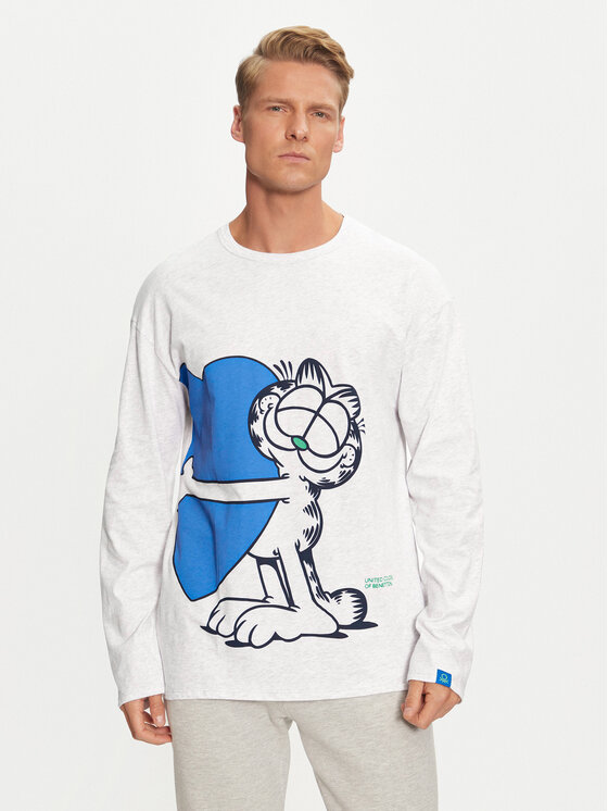 United Colors Of Benetton Pižamos marškinėliai · Pilka