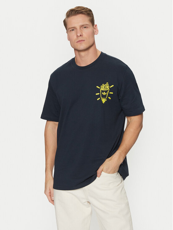 adidas Marškinėliai · Tamsiai mėlyna